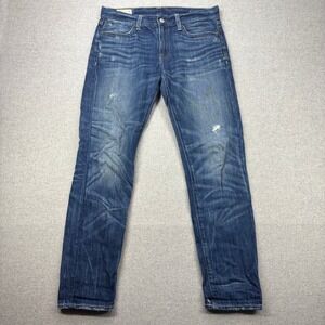 Polo Ralph Lauren Astor Slim Boyfriend‎ Jeans Womens Size 27 Distressed
